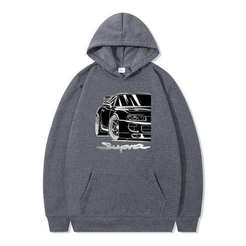 Sweater D Head Text Sun Man Hoodies