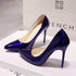 Womens Shoes Super High-Heeled One Color Shoes