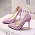 Womens Shoes Super High-Heeled One Color Shoes