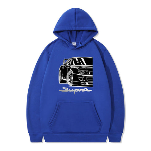Sweater D Head Text Sun Man Hoodies