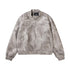 Marbling PU Leather Jacket