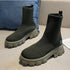 New Round Toe Martin Boots Unisex Adults Size Shoes