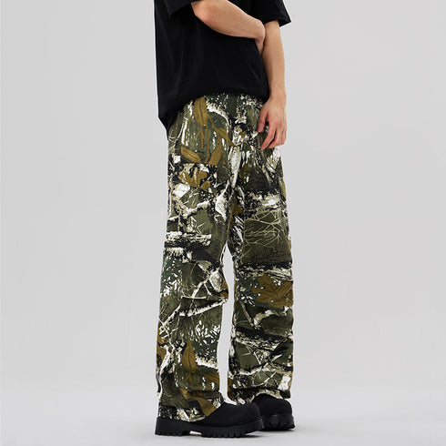 American Camouflage Cargo Pants Men