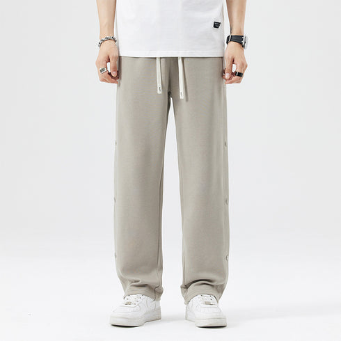 Men Loose Breathable Harem Knitted Pants