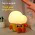 Bedroom Sleeping Popcorn Pat Small Night Lamp