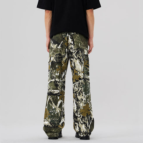 American Camouflage Cargo Pants Men