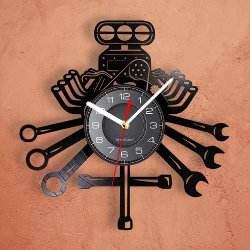 Gramophone Record Wall Clock