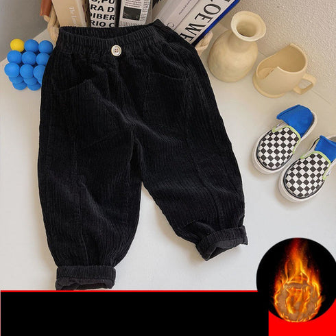 Children's Cotton Corduroy Trousers
