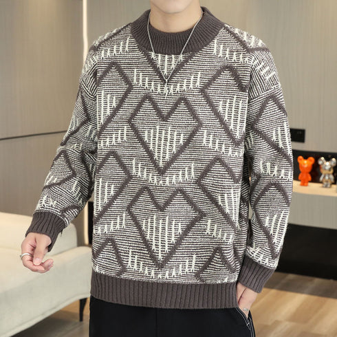 Men's Polyester Warm Sweater