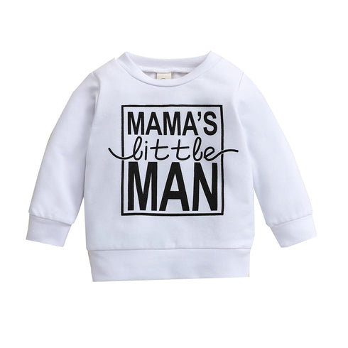 Newborn Mama's baby boy Full sleeve Top
