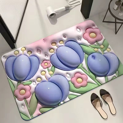Bathroom Diatom Mud Floor Mat