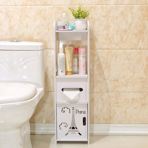 Bedroom Floor Toilet Storage Cabinet