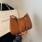 Leather Texture Classy Shoulder Bag