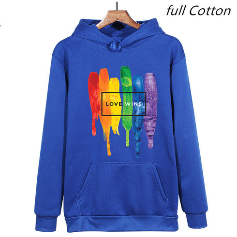 Men's Pride Lgbt Cotton Fleece Hoodies