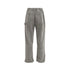 Punk Tooling Denim Logging Pants Men
