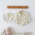 Baby Floral Doll Collar Romper Clothes