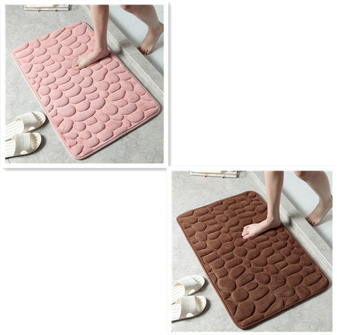 Pebble Stone Bathroom Carpet