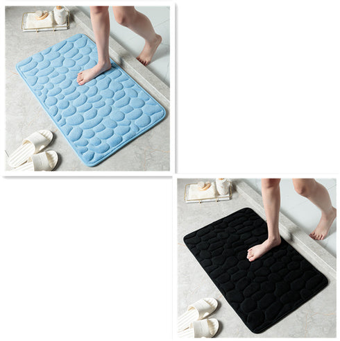 Pebble Stone Bathroom Carpet