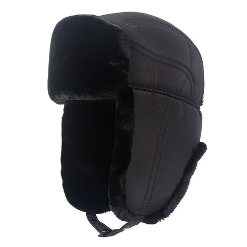 Velvet Thick Warm And Windproof Hat with Ear Protection