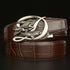 Crocodile Buckle Belt Made of pure Cowhide