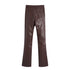 American Style Leather Pants Suit