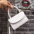 Horizontal Sqaure Fashionable Mini Leather Bag