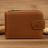 Men's Horse Leather Zipper Wallet