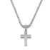 Diamond Cross Pendant Necklace