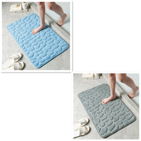 Pebble Stone Bathroom Carpet