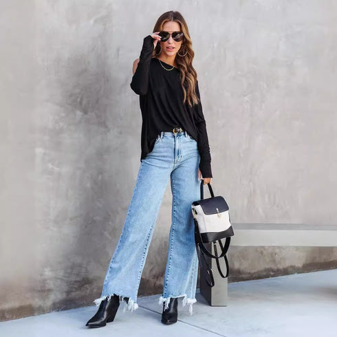 Casual Tassel Trousers For Women
