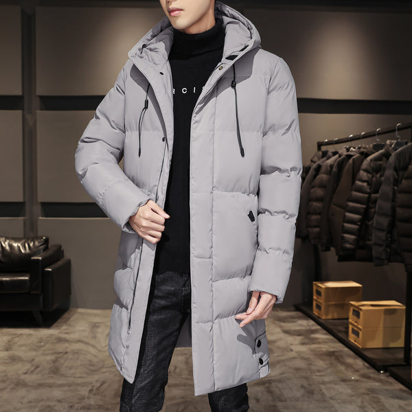 Men's Winter Mid-Length Cotton Coats