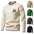 Mens Warm Knitted Bottoming Shirt