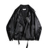 All-match Motorcycle Short Leather Jacket