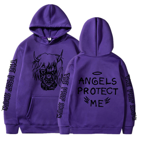 Angel And Devil Couple Hoodies