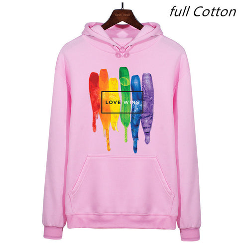 Men's Pride Lgbt Cotton Fleece Hoodies