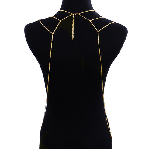 Diamond Fashion Body Chain Jewellery