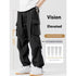 Straight Wide-leg Cargo Pants