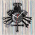 Gramophone Record Wall Clock