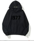 High Street Loose Fleece-lined 1977 Unisex Hoodies