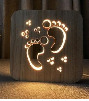 Guitar Saxophone Violin Music Note 3D Lamp