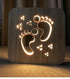 Guitar Saxophone Violin Music Note 3D Lamp