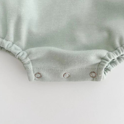 Cartoon Printing Lapel Romper