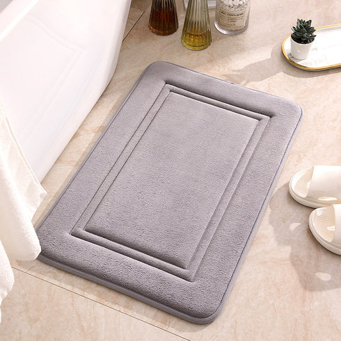 Simple Bathroom Entrance Mat