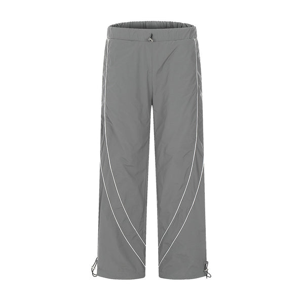 Street Topstitching Casual Sports Pants Men