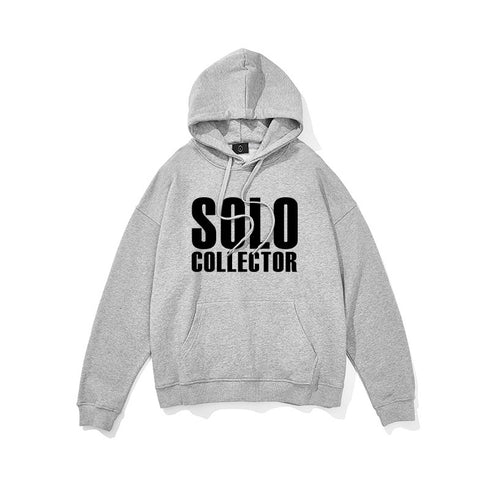 SOLO PROTECTOR Cotton Basic Style Hoodies