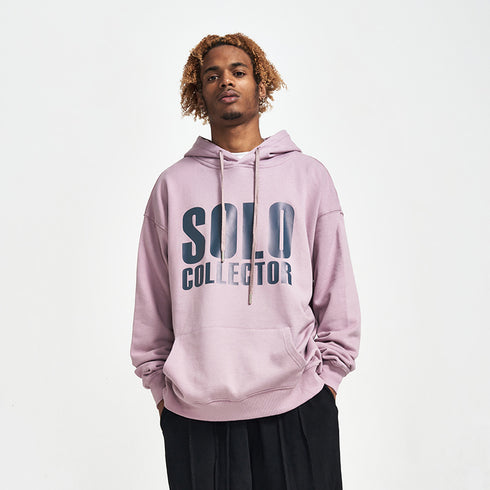 SOLO PROTECTOR Cotton Basic Style Hoodies