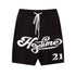 Jacquard Letter Wool Shorts For Men