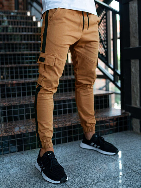 Leather Bound Pants For Men