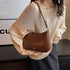 Leather Texture Classy Shoulder Bag