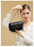 Cowhide Shoulder Messenger Small Golden Ball Bag